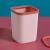 桌面垃圾桶客厅桌上卧室床头迷你收纳桶盒废纸篓小筒定制LOGO 粉色