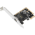 DIEWU PCIe千兆网卡台式机以太网pci-e千兆网卡高速独立网卡1000m内置pci千兆网 【USB千兆】txa042 -8153黑