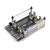 4代B UPS 电源扩展板 Raspberry pi 4B 带RTC 计量 5V输出 UPS电源扩展板两个电池