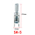 SK屏蔽接线端子SK5814202835接地端子防电磁干扰线夹屏蔽线 SK20