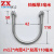 m12加长镀锌u型螺丝U形螺栓U型抱箍卡扣U型管卡骑马卡箍管卡 柠檬黄 12*42*110(单卡)