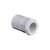 联塑 管接头PVC电工套管配件白色 Φ50