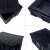 亚岳防静电周转箱电子元件物料盒黑色多规格方型PP塑料箱胶框 410*305*155mm