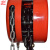 怀鸽 HS-Z02型圆形双链手拉葫芦倒链起重设备吊机具锰钢链条 橙色 2t 5m