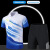 HPWJ李·宁寕夏季T恤运动服套装短袖短裤团体服装印logo工作服衫特·步 1068+8801 蓝色 120