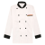比鹤迖 BHD-2969 餐厅食堂厨房工作服/工装 长袖[白色]2XL 1件