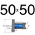 模具液压油缸MOB 光杆轻型拉杆非标定制缸径3040506080 缸径50*行程50