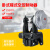 卧式空压式制动器耐高温专业气动刹车张力控工业制动器(DBH-105) DBHM-10手动铁手轮