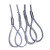 京势 吊索具 钢丝绳吊索具钢缆钢索吊具起重工具 21.5mm5T3M 单位：条