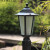 草坪灯户外景观灯 铝防水路灯LED道草地欧式庭院花园立柱草地 黑色1.2米