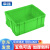 幸蕴(XINGYUN)塑料周转箱 零件物料盒 收纳整理配件箱 胶筐长方形盒子 不带盖LH-X500-220绿色