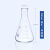 烧杯化学实验器材玻璃量筒三角烧瓶耐高温试剂瓶酒精灯PH试纸 三角烧瓶500ml