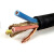 民丰 中型橡套软电缆 YZ-300/500V-2*1 黑色 100m