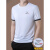 AEXP阿玛尼尼旗下男士短袖t恤2024新款夏季薄款中年汗衫上衣 高端刺绣 175/XL 140-155斤