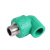 公元ppr水管优家绿色PPR管材管件外螺纹弯头异径外牙外丝弯头铜配件 32（1寸）x3/4(丝口6分）