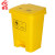 30L废物垃圾桶脚踩带盖塑料垃圾箱小区实验室15L废物箱污物桶 70升垃圾袋80cm*90cm手提