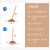 斯铂格 扫地笤帚 硬毛塑料扫把清洁环卫物业扫帚红色斜杆10把