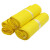 上柯 A1480 快递袋包装袋 防水包装袋服装文件资料袋子 黄色 20X30cm(100只）
