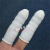 手指套防滑一次性工业耐磨加厚乳胶黄白色防护手指头保护套 白色麻点(100只)加大XL