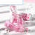西克里羽毛球高颜值粉色超轻训练室内外练习耐打流樱组合装 流樱3只装(1桶) 1筒