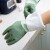 海斯迪克 工业橡胶手套 耐酸碱耐油耐磨防护加长一体绒浸胶手套 橙黄色(2双)