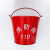 定制加厚型消防黄沙桶烤漆锹桶铁桶消防器材消防半圆桶桶 普通半圆桶