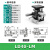 典南 LD40/60三轴运动平台光学XYZ轴手动微调升降水平三维精密位移滑台 LD40-LM(左位XYZ轴) 