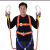 五点式安全带防坠落耐磨高空作业户外安全绳套装电工空调安装专用 欧式双大钩3米