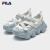斐乐（FILA）官方女鞋运动凉鞋2024夏季新款厚底增高休闲草莓凉鞋 奶白/珍珠蓝-GP 36