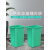 适用于户外玻璃钢铝塑垃圾桶内桶内胆环卫果皮箱公园方形圆形塑料 玻璃钢长方形桶33*34*47