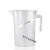 量杯 塑料 带刻度量筒厨房烘培奶茶店器具小工具塑料量具计量杯加 3000ml-黑白双刻度-PC