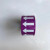 管道标识流向箭头胶带管道指示箭头反光不干胶贴纸色环标识带 紫底白箭头 102000cm