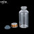 中环力安 西林瓶实验室采样分装透明玻璃瓶管制玻璃小药瓶注射剂瓶 30ml+胶塞+铝塑盖100个装