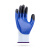 星工（XINGGONG） 浸胶线手套 蓝色丁腈涂指涂掌防滑耐磨防油劳保手套 12付装XGS-J3