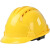 锐明凯10个装国标安全帽工地建筑工程加厚施工领导头盔印字LOGO玻璃钢男 黄色 默认项