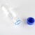 冰禹 BY-2464 蓝盖试剂瓶透明 丝口玻璃瓶 螺纹口带刻度 500ml（起订2个）