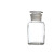玻璃茶色化学瓶白色广口瓶玻璃瓶磨口瓶药棉瓶酒精瓶磨砂实验室用 30ml透明小口