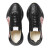 古驰（GUCCI）男鞋Rhyton系列印花皮革运动鞋时尚百搭老爹鞋523609 DRW00 1000黑色预售 39