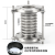 LNGA LANDGRE304不锈钢补偿器波纹管金属法兰式膨胀节管道DN25 100 200 伸缩节 DN25（碳钢法兰）