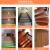 工途（Gongtu）楼梯防滑条贴台阶贴包角L型直角胶条硅胶橡胶PVC材质踏步板自粘条 5CM-带胶-红灰色1米价格
