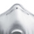 uvex优维斯 8732312 防尘KN95口罩 防颗粒物防雾霾花粉小码 罩杯式头戴口罩 15只/盒