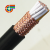 RVVP24芯1平方国标多股软丝铜屏蔽航空插头电缆线 25米每卷价格 24芯 x 1平方毫米