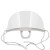 TWTCKYUS透明口罩透气防雾餐饮专用口罩防口水面罩厨房厨师餐厅洒店 白架款(双面长久防雾)10只 1