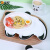 五和熊猫可爱宝宝餐具套装家用辅食碗婴儿专用儿童分格餐盘吃饭碗