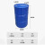 304不锈钢桶 200升烤漆冷轧钢桶 200L柴油桶支架 316不锈钢桶 化工圆铁桶 200L闭口烤漆 (浅蓝色) 17kg