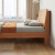 中伟实木床板式床主卧现代简约双人床经济型出租屋床1.8米床+10cm床垫