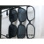 定制男士电焊眼镜焊工墨镜气焊防护镜工业打磨劳保镜护目镜玻璃镜 868浅色/气焊