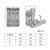 HR6-63A 100A 160A 250A400A630A熔断器式隔离开关 刀熔开关紫铜 160A 合金