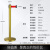 金柯 隔离带伸缩带 排队护栏礼宾杆一米线栏杆 安全线警戒带隔离围栏 酒店机场迎宾柱栏杆座定制爵士 钛金色(3米带)一根