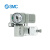SMC AC20B-A 系列 空气组合元件:空气过滤器+减压阀 AC20B-02G-C-A